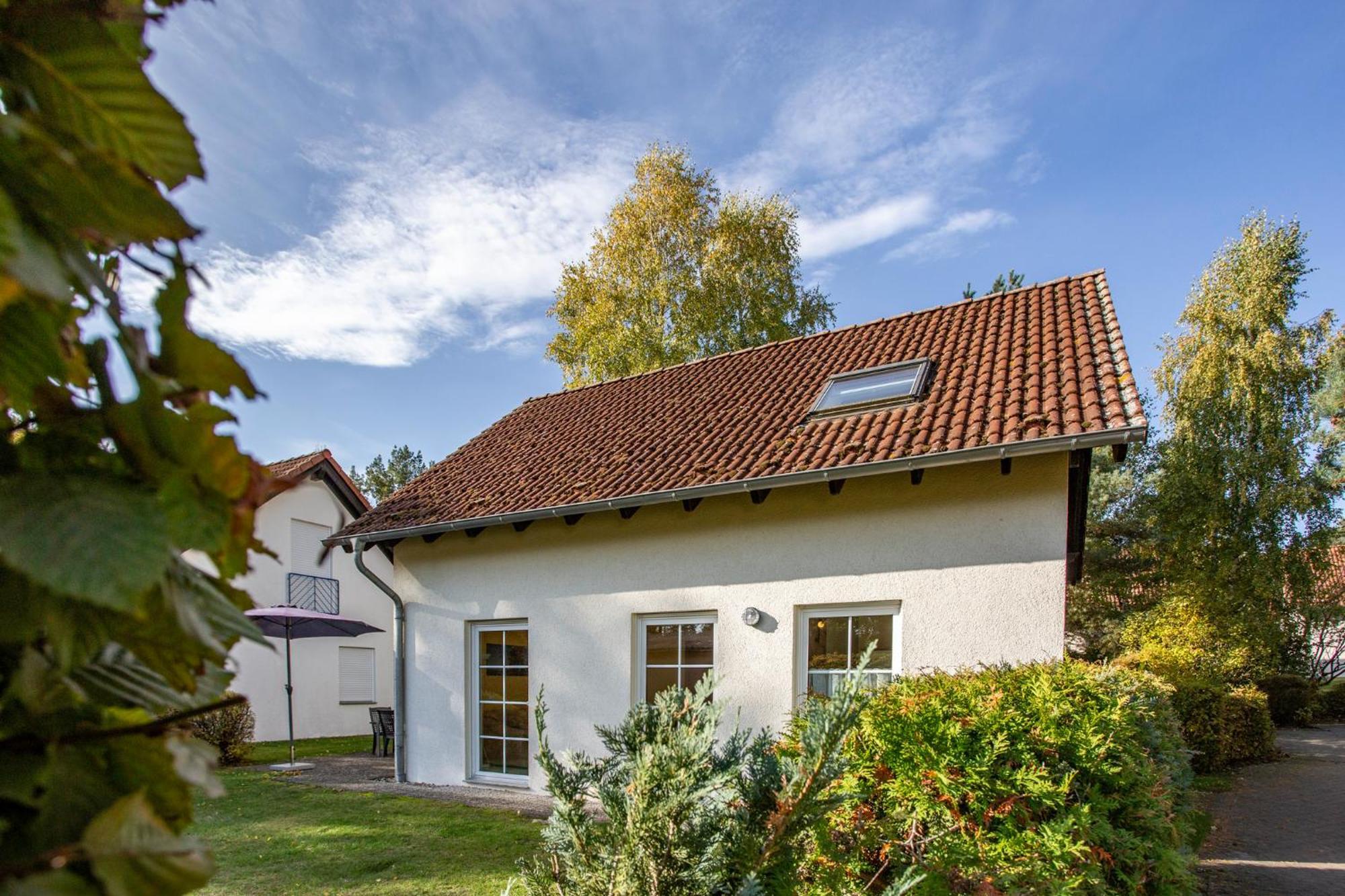Ferienhaus Schwanensee Fuenfseen Luaran gambar
